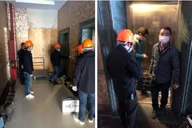 福建特检院泉州分院做好疫情防控期间电梯检验工作