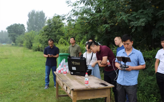 西安中核核仪器有限公司无人机项目首次运用于海关领域