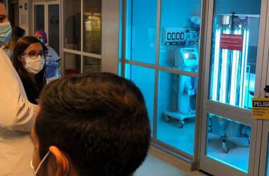 阿根廷公司开发紫外线消毒设备 用于公众场所新冠病毒预防