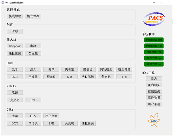 新一代加速器物理控制系统PACS在HIRFL-CSR上首次调试成功