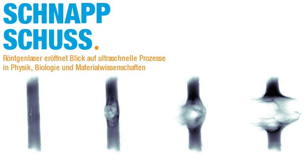 利用超短X射线闪光来捕获喷射极快的爆炸水射流