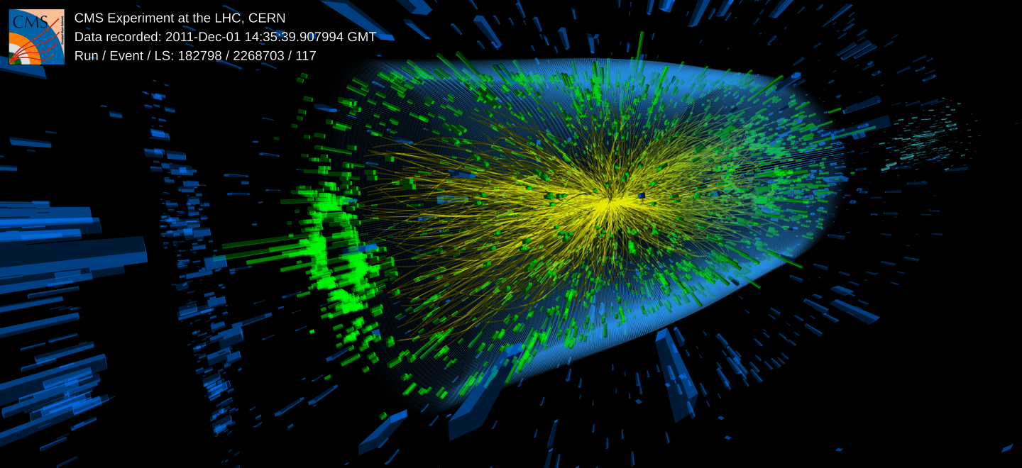 CMS合作发布了重离子碰撞中的第一个开放数据