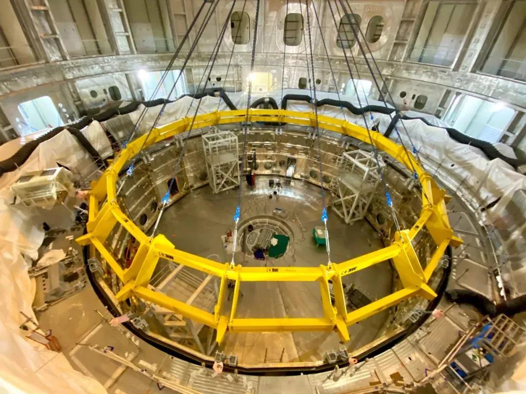 中核集团牵头完成ITER杜瓦下部冷屏吊装 - 中国核技术网