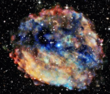NASA的钱德拉X射线天文望远镜捕获超新星的惊人图像