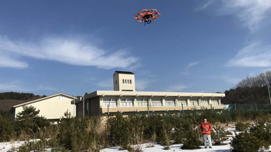 福岛县：用于紧急情况下辐射监测的新型无人机技术