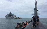 台湾消息：法国核潜艇、护卫舰近期曾在南海与东海出没