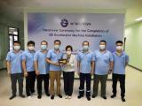 中广核技海外业务再突破！泰国首个消毒灭菌项目加速器设备正式移交