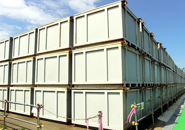 福岛工厂从生锈的容器中溢出放射性物质