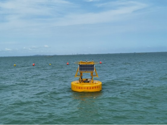 <p>广西顺利完成海域辐射环境预警监测自动采样设备投放</p>
