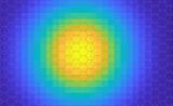 <p>研究人员首次捕获了激子内电子轨道概率云的图像</p>
