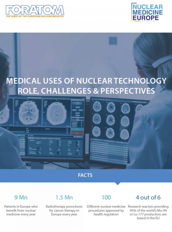 欧洲原子能论坛敦促加大对核医疗产业的支持