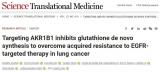 上海交大医学院朱亮团队等揭示克服肺癌EGFR靶向治疗耐药新机制