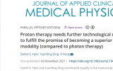 专家观点：质子治疗是否需要进一步技术发展才能成为更优的治疗方式(一)
