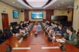 中核矿业科技总经理、党委副书记闵苹一行到核理化院（公司）调研交流