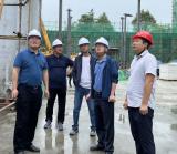 曾庆臣到中核职院建设工程项目开展安全督查