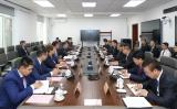 余剑锋会见哈萨克斯坦能源部副部长詹多斯·努尔玛罕别托夫一行
