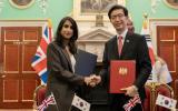 韩国和英国同意加强核合作