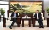 杨长利会见上海电气董事长吴磊并见证双方签署战略合作协议