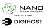 美国核能初创公司NANO Nuclear与Digihost签署谅解备忘录 利用核技术助力发电厂无碳能源过渡