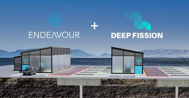 加州初创公司Deep Fission与Endeavour Energy达成协议 利用地下小型模块化反应堆为数据中心供电
