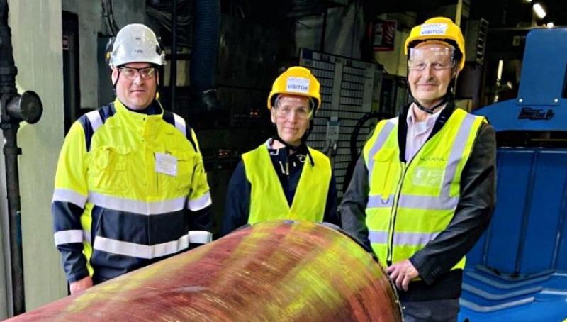 芬兰Posiva公司完成首块核废料处置罐铜铸坯生产