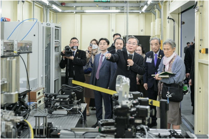 泰国公主诗琳通访问高能同步辐射光源