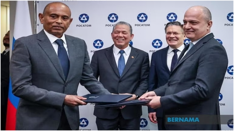 马来西亚代表团访俄，为核技术合作奠基