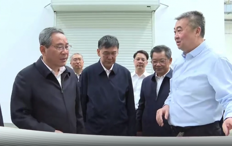 中共中央政治局常委、国务院总理李强在兰州泰基调研