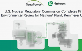 美国核管理委员会批准首座Natrium先进反应堆项目许可申请