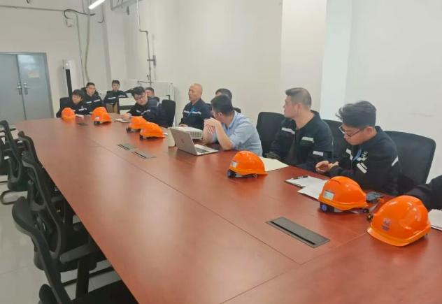 中核环保产业田湾分公司项目组联合开展对标交流活动