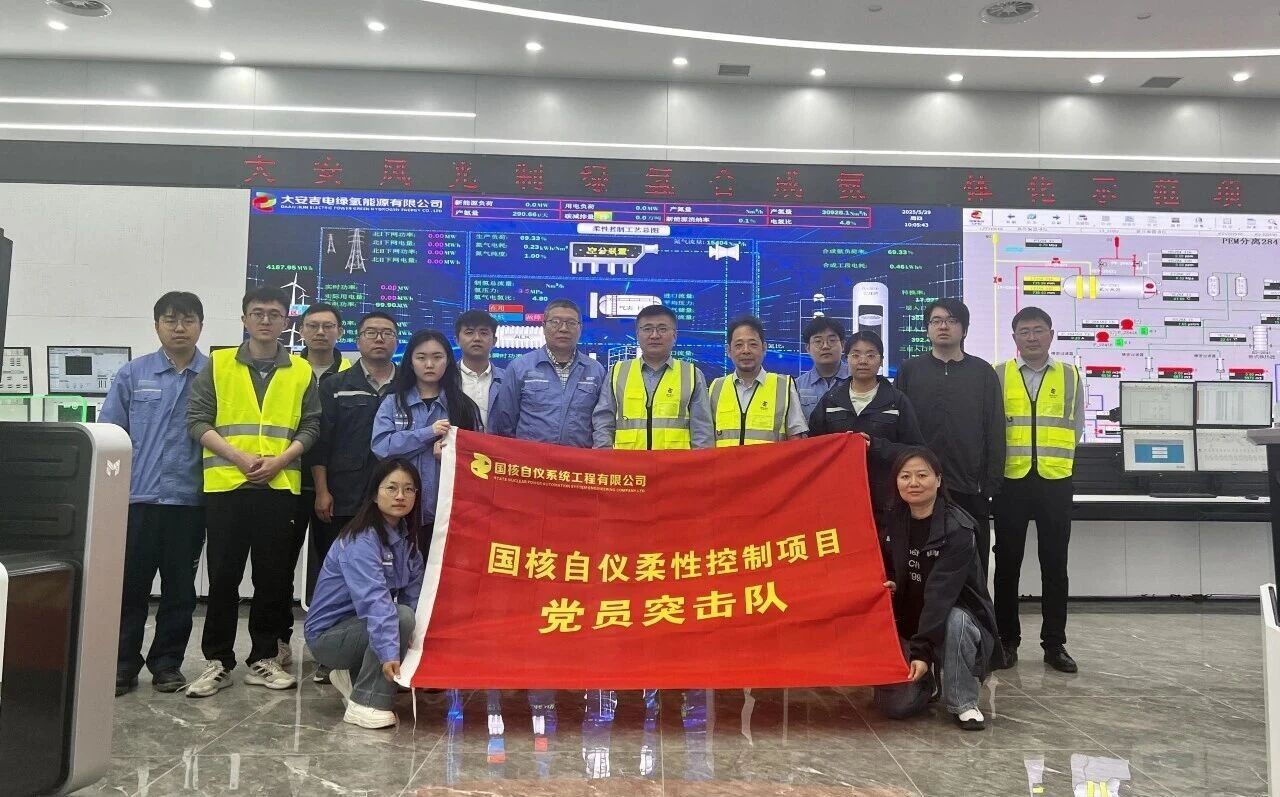 国核自仪柔性管控平台攻关团队获评集团2025年度先进集体