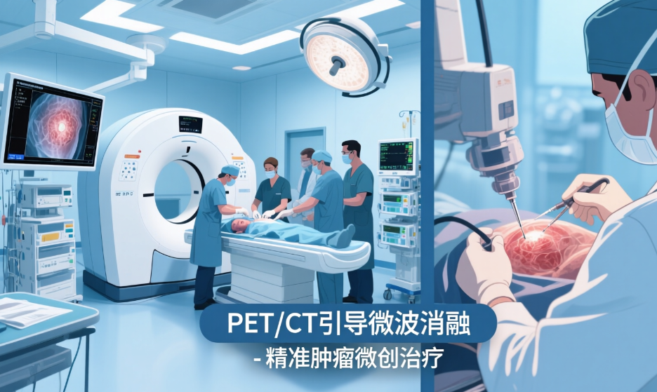 PET/CT引导微波消融实现肿瘤微创治疗精准化