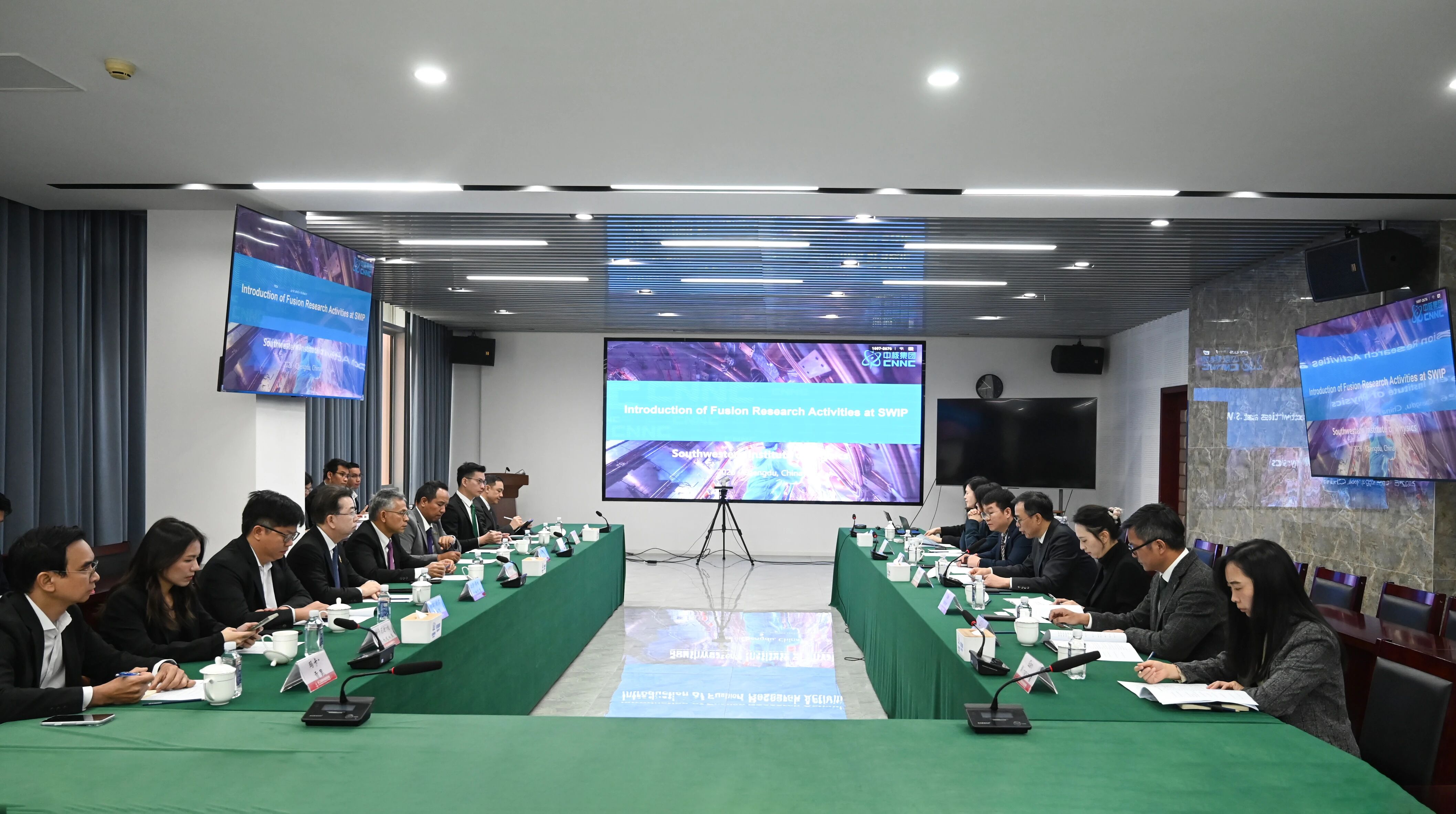 国际合作 | 泰国正大集团和泰国省电力局一行赴西物院交流访问