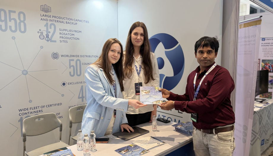 Rosatom在印度国际会议上展示放射性同位素技术实力